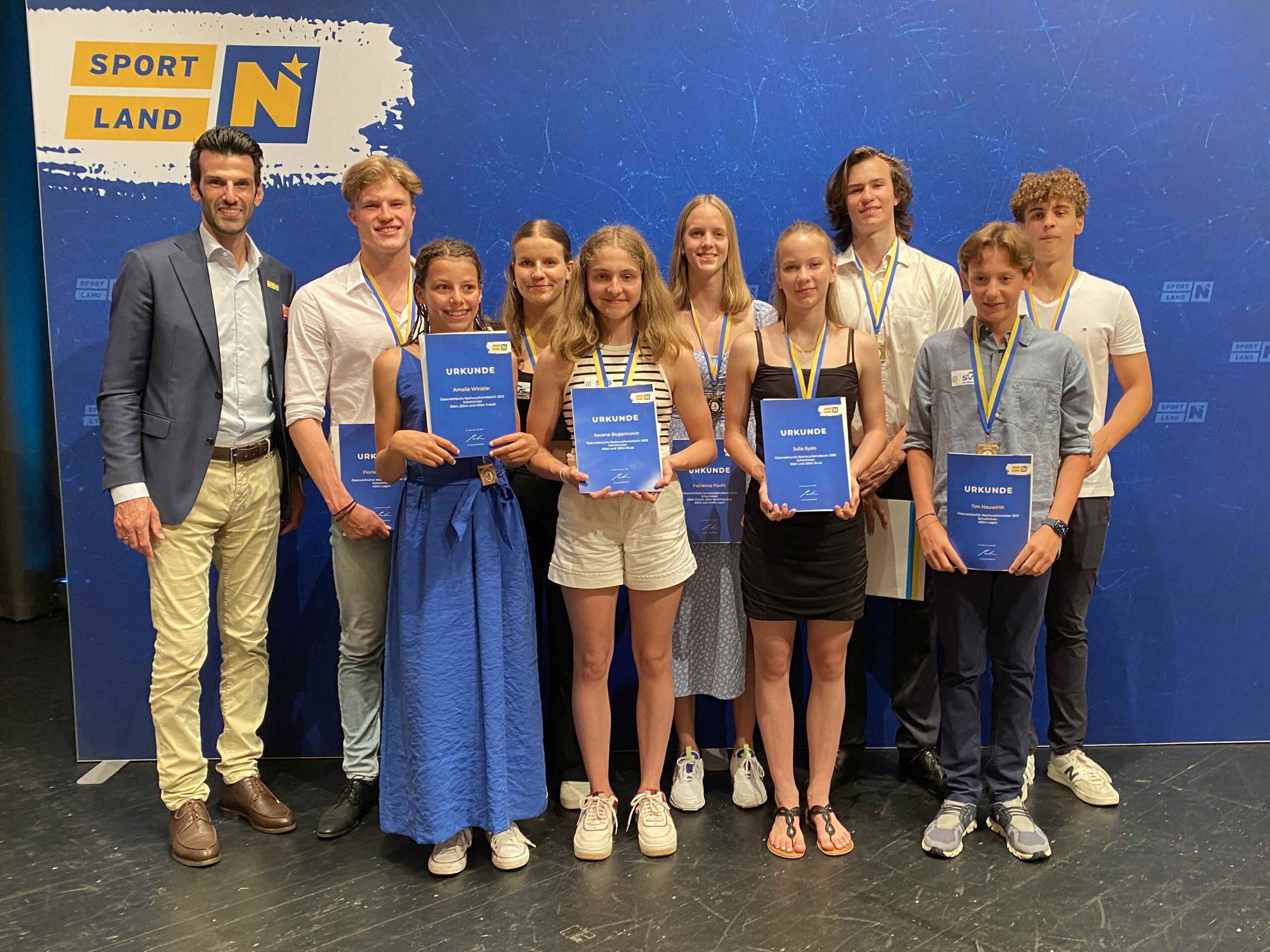 Ehrung der Young Champions 2022