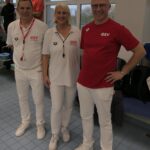 Schiedsrichterteam mit Veronika und Peter Stefanik und Christian Affenzeller