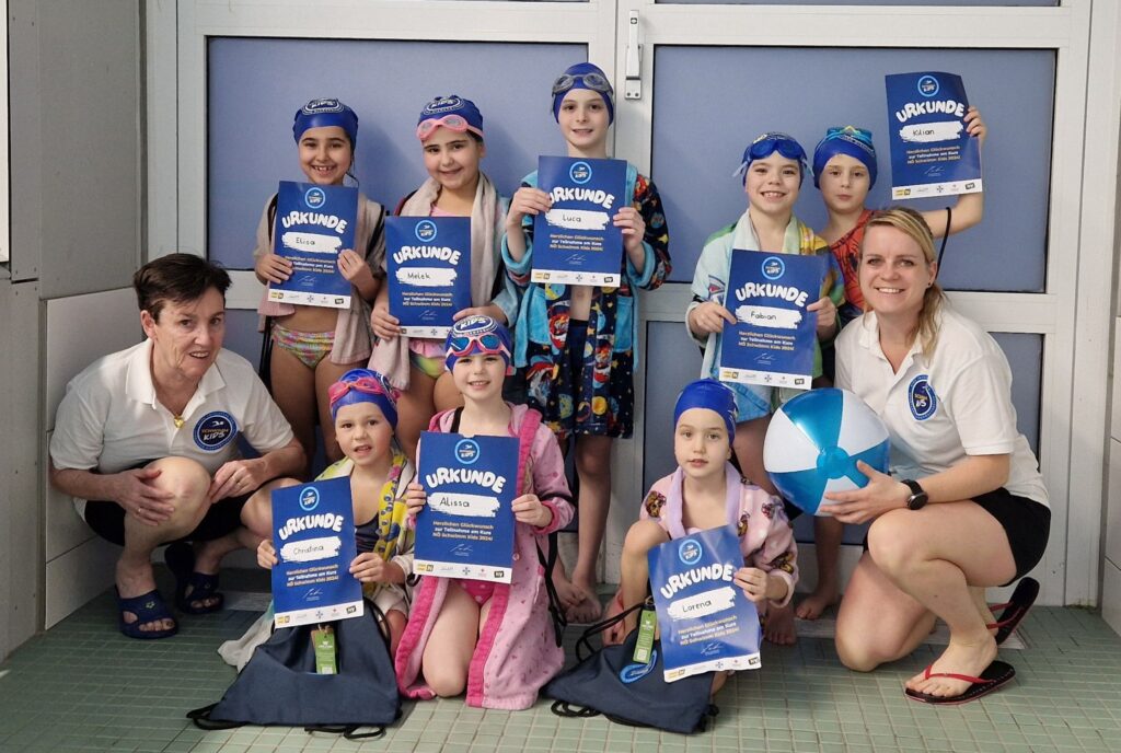 NÖ Schwimm Kids: Schwimmkursabschluss_26.2.2025 im BSFZ Südstadt