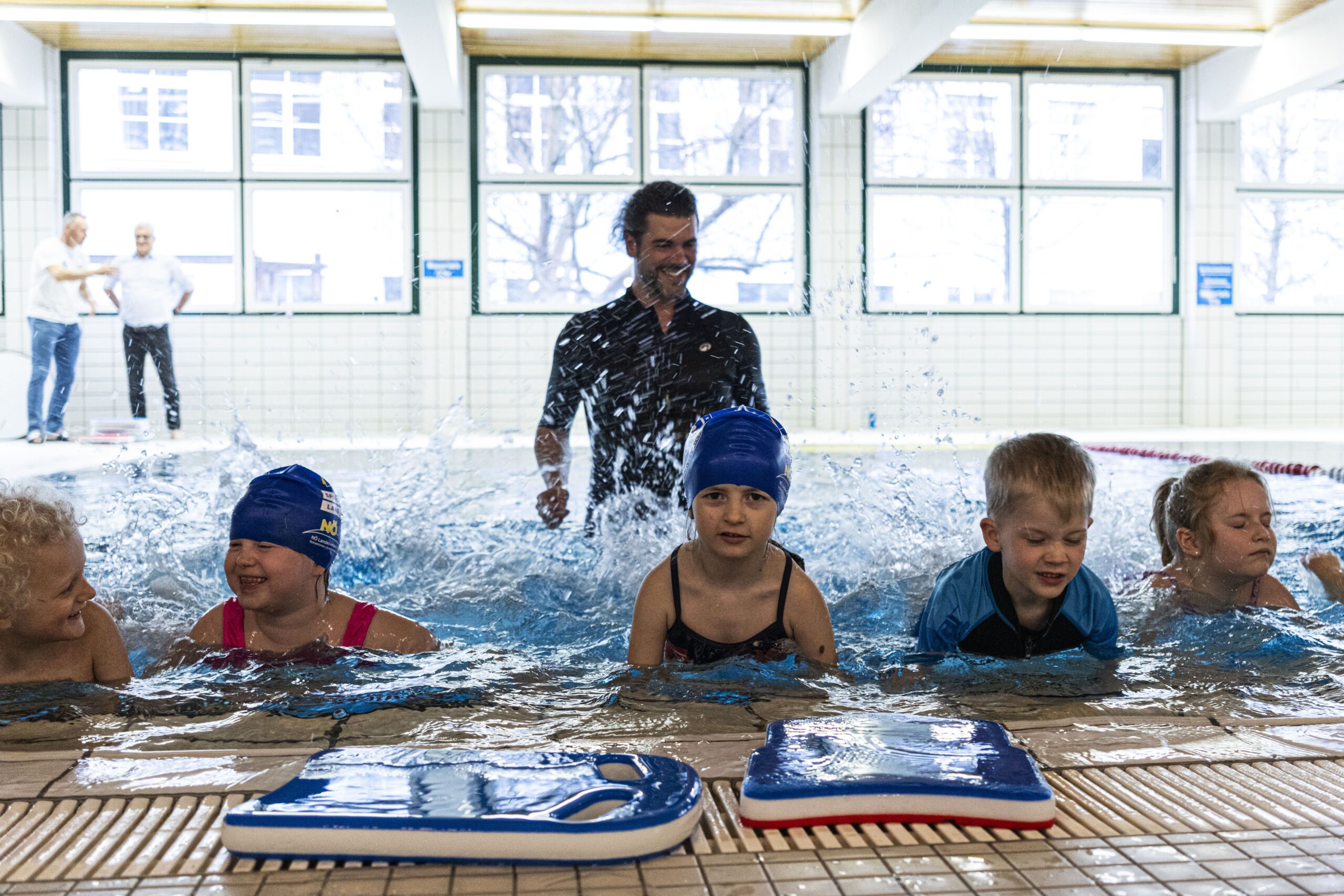 Schwimmkursabschluss, 01, NÖ Schwimm Kids, Schulbad Böheimkirchen, 14.3.2025 © Lisa Binder