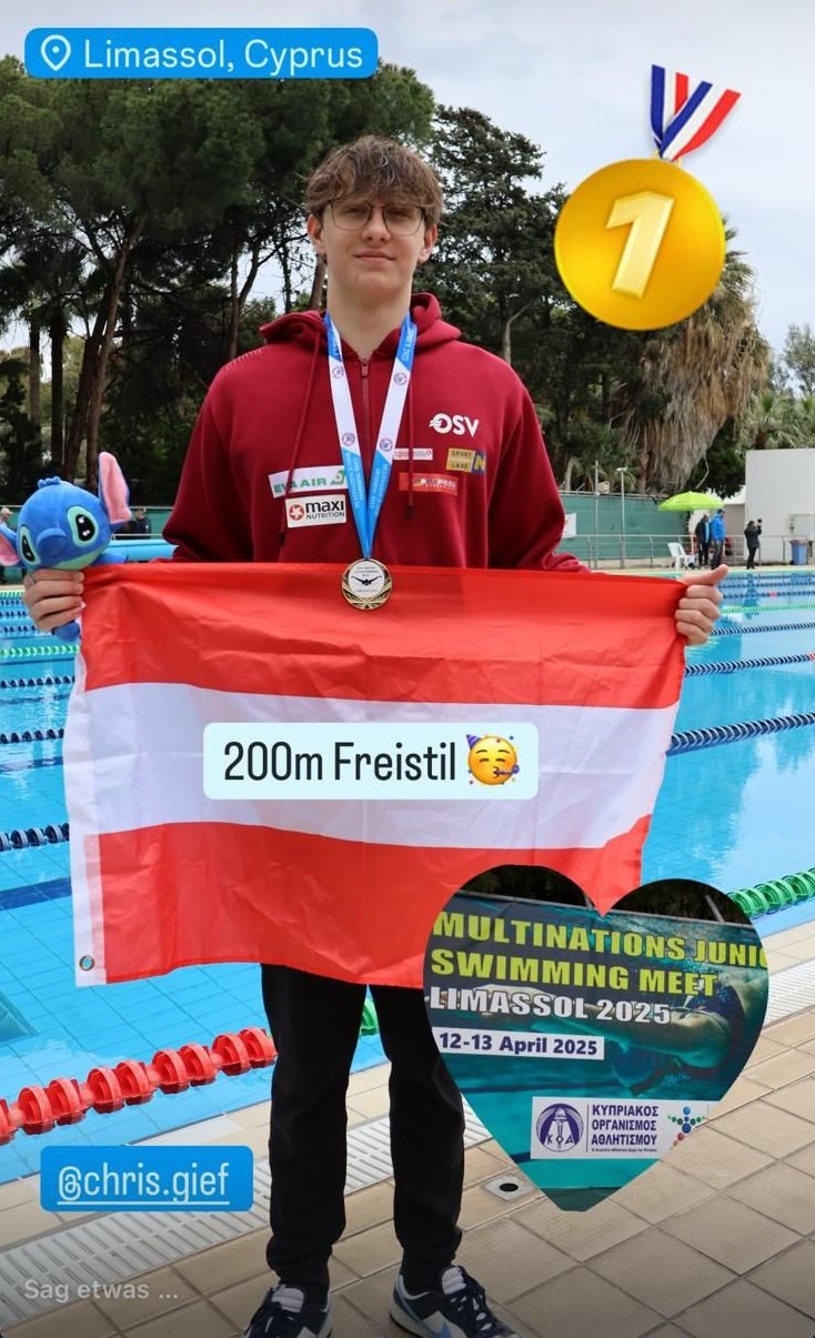 Sensationelle Erfolge für SchwimmerInnen aus NÖ bei den Multi Nations Schwimm-Meetings