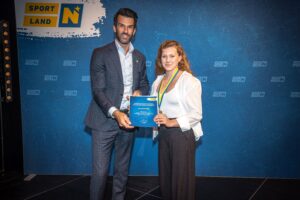 Ehrung bei NÖ Young Champions 2024 in Oberwaltersdorf, Schwimmen, Flora Klimesch am 16.6.2025, FC NÖLVS