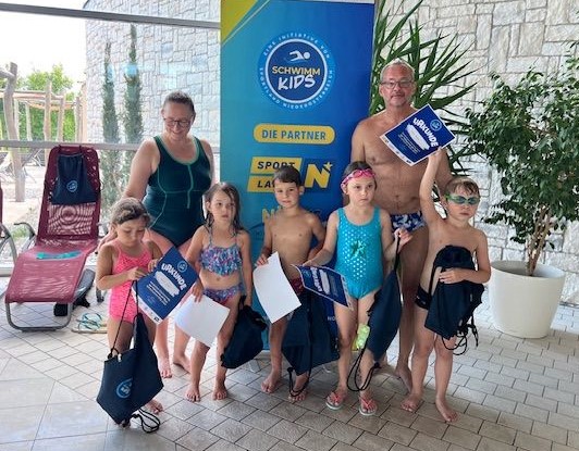 Schwimmkursabschluss der NÖ Schwimm Kids im Aqua Nova Wr. Neustadt