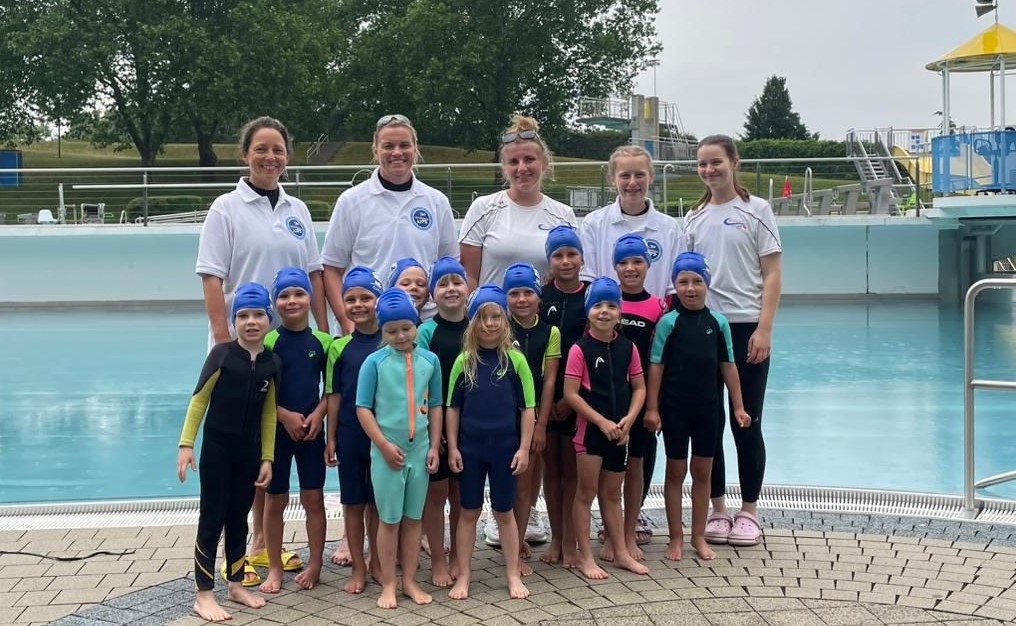 Schwimmkursabschluss der NÖ Schwimm Kids im Freibad Melk-1, 3.7.2025, FC NÖLVS