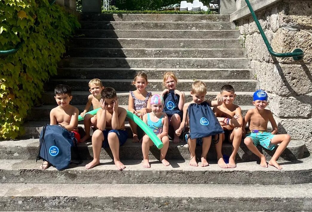Schwimmkursabschluss der NÖ Schwimm Kids im Freibad Bad Vöslau