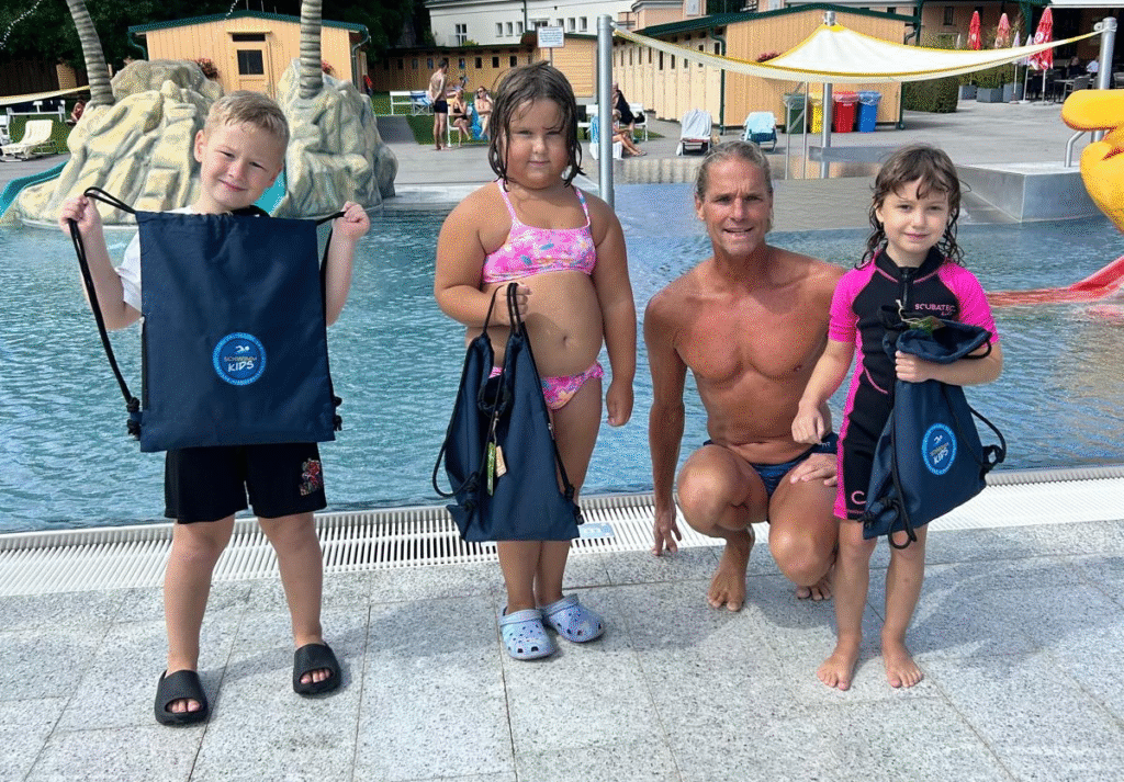 Schwimmkursabschluss der NÖ Schwimm Kids im Thermalstrandbad Baden