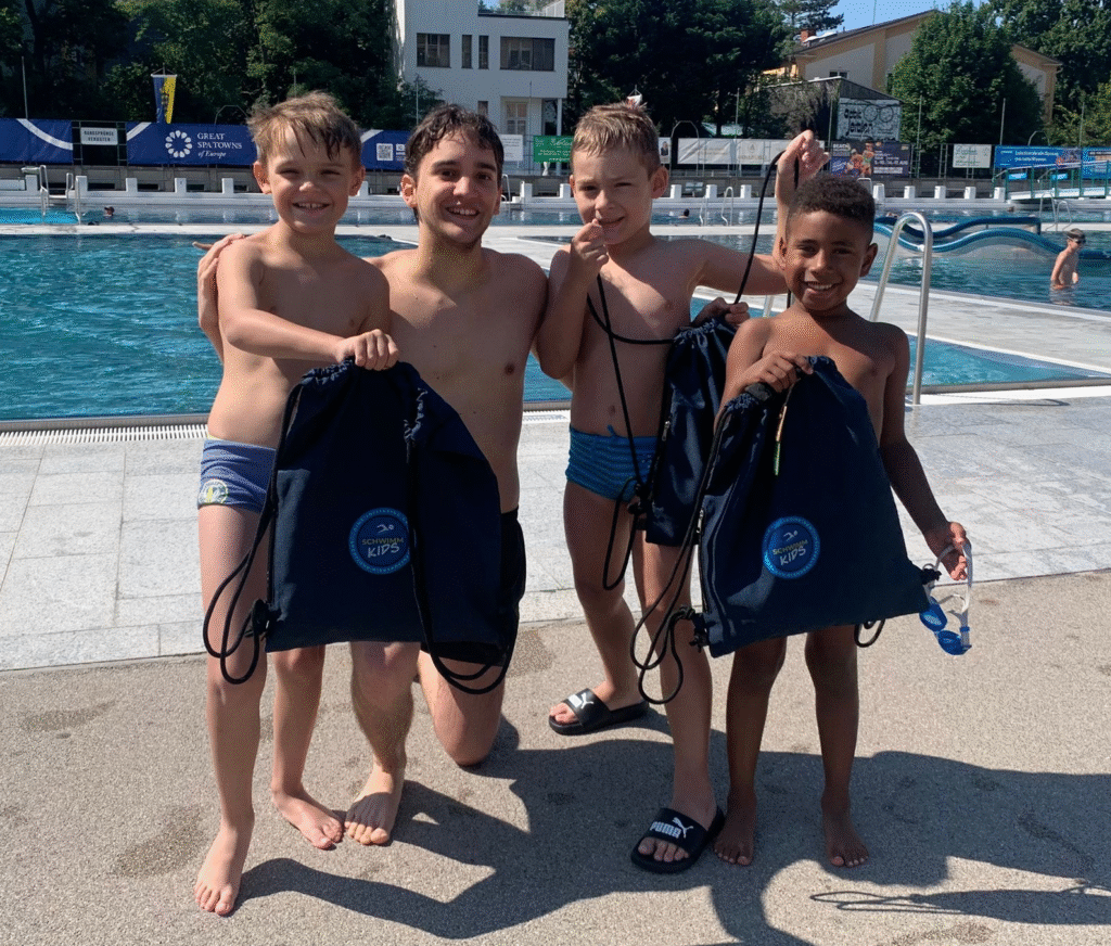 Schwimmkursabschluss der NÖ Schwimm Kids im Thermalstrandbad Baden