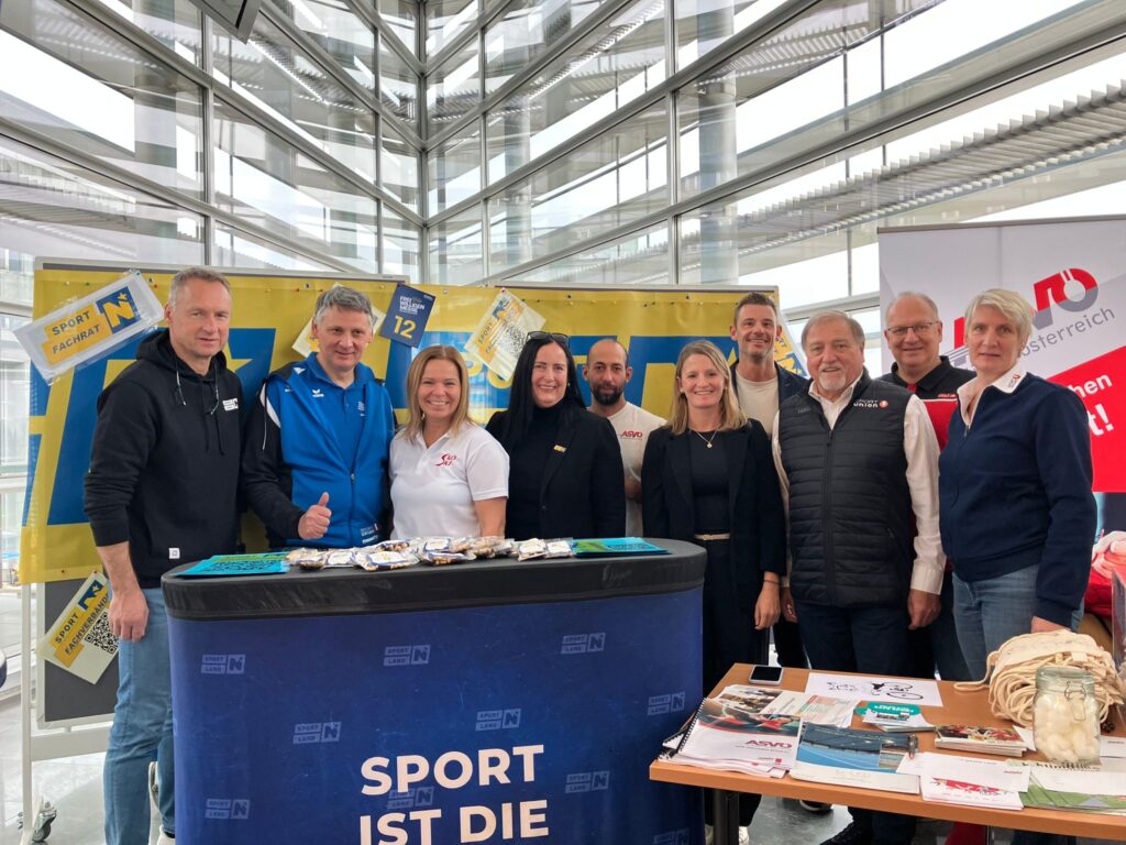 Der NÖ Landesschwimmverband bei der 7. Freiwilligenmesse in St. Pölten