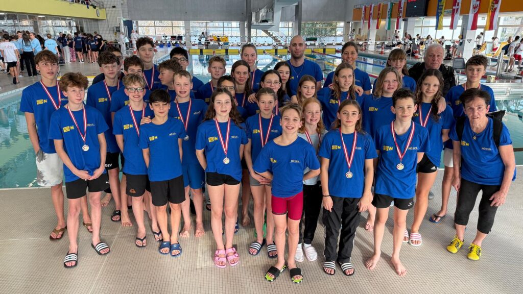 Bundesländervergleichswettkampf 2025 – Niederösterreich schwimmt aufs Podest!