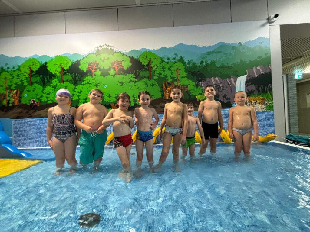 Schwimmkursabschluss der NÖ Schwimm Kids im Hallenbad Neunkirchen