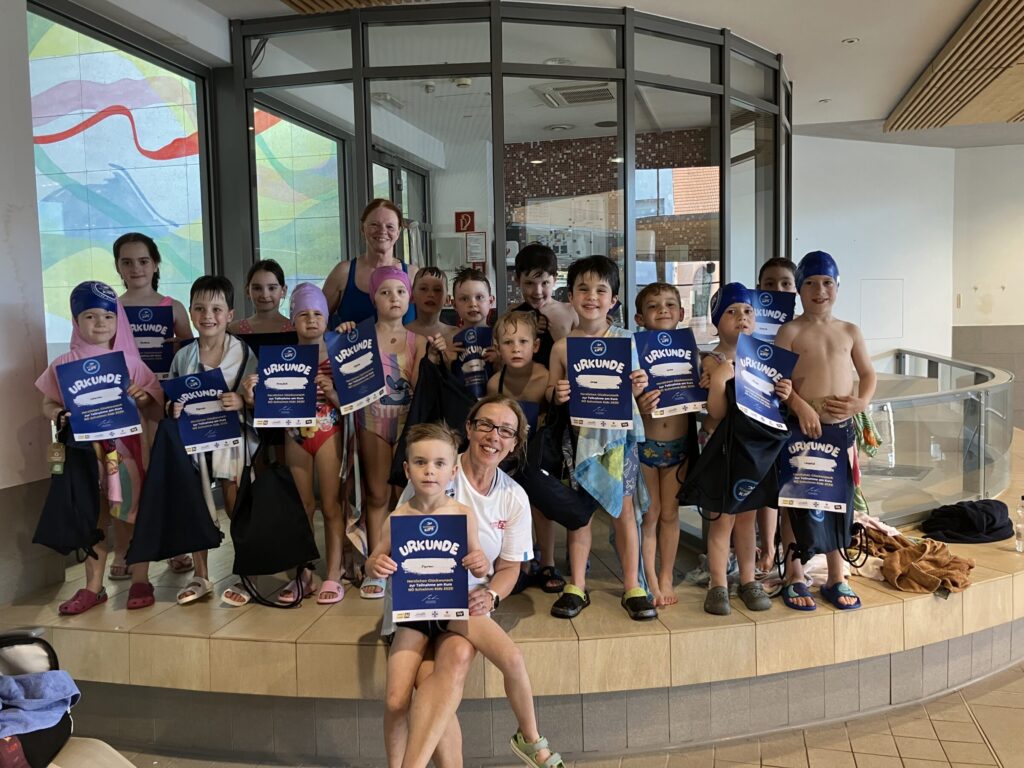 Schwimmkursabschluss der NÖ Schwimm Kids in der Aqua-City St. Pölten