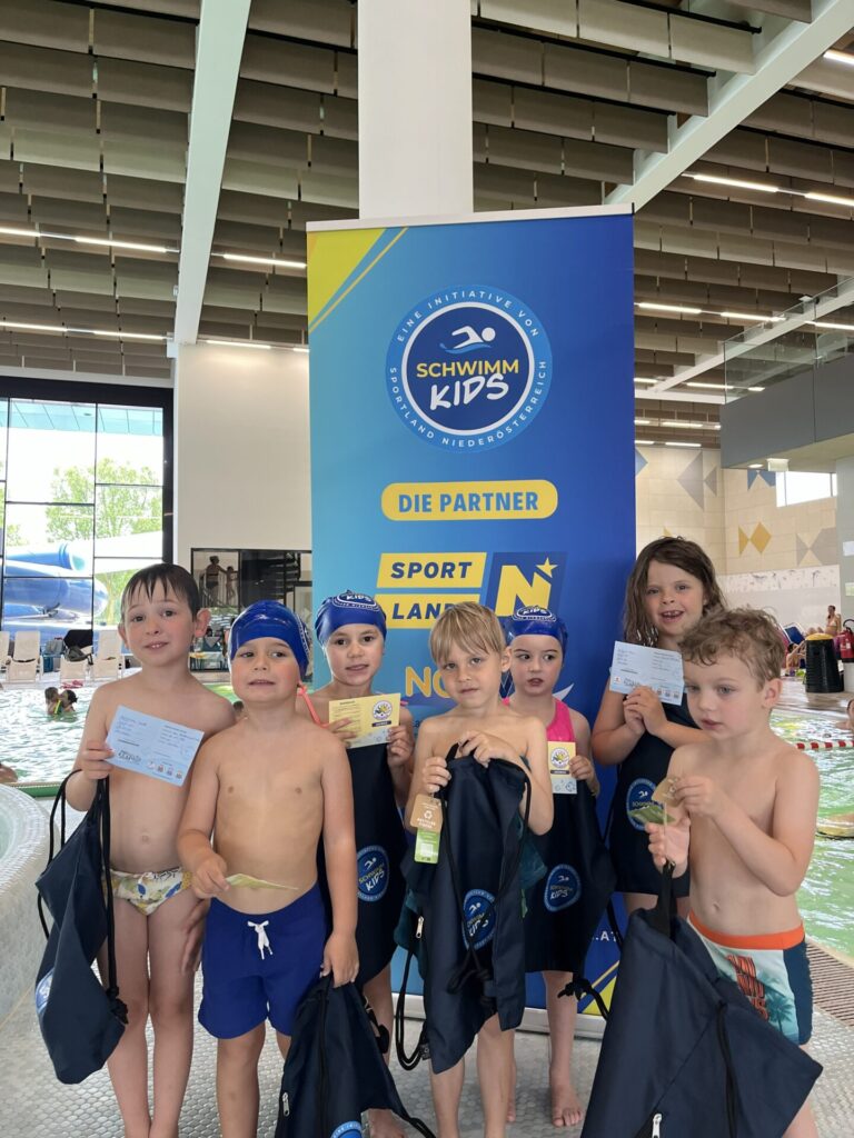Schwimmkursabschluss der NÖ Schwimm Kids in Amstetten – Gruppe 1