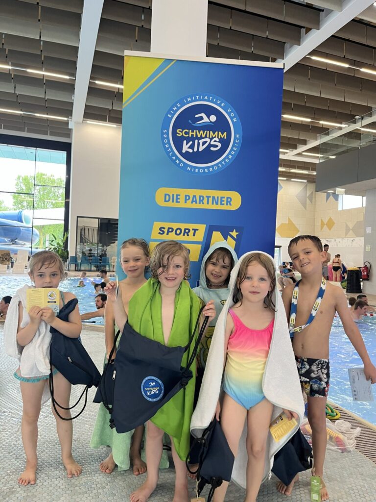 Schwimmkursabschluss der NÖ Schwimm Kids in Amstetten – Gruppe 3