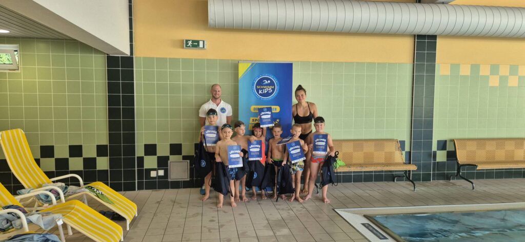 Schwimmkursabschluss der NÖ Schwimm Kids im Hallenbad in Scheibbs – Gruppe 2
